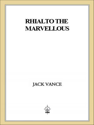 cover image of Rhialto the Marvellous